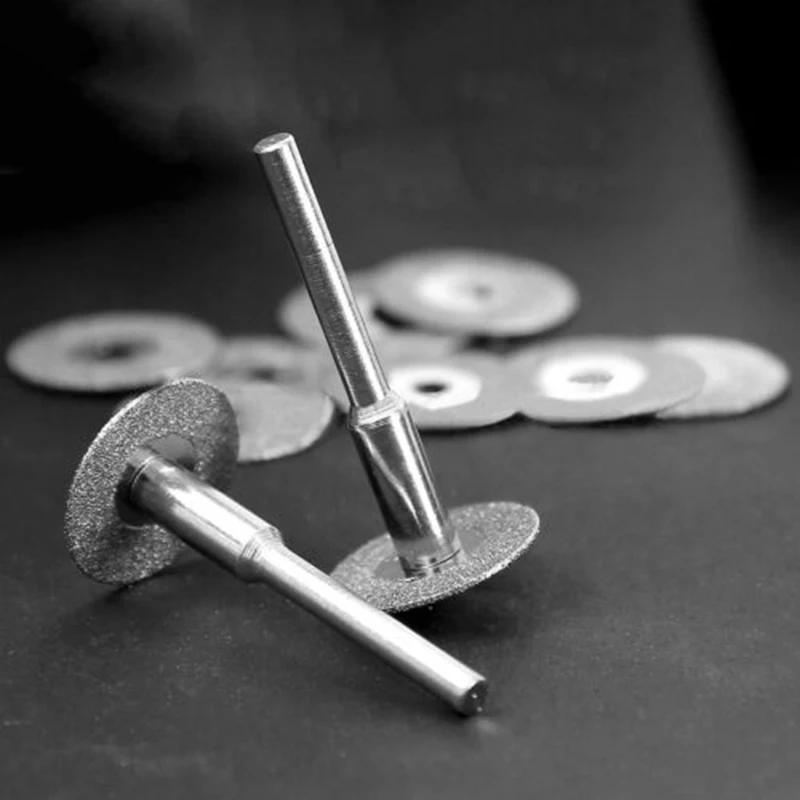 

10pcs/set Diamond Cut-Off Grinding Disc Rotary Drill Wheel Die Grinder Tool