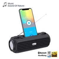 outdoor portable wireless bluetooth speaker with antenna the music center speaker can be used as a mobile phone stand subwoofe