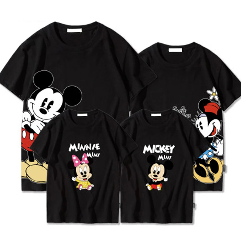 Футболка с круглым вырезом и коротким рукавом 7 цветов|Сочетающаяся одежда для