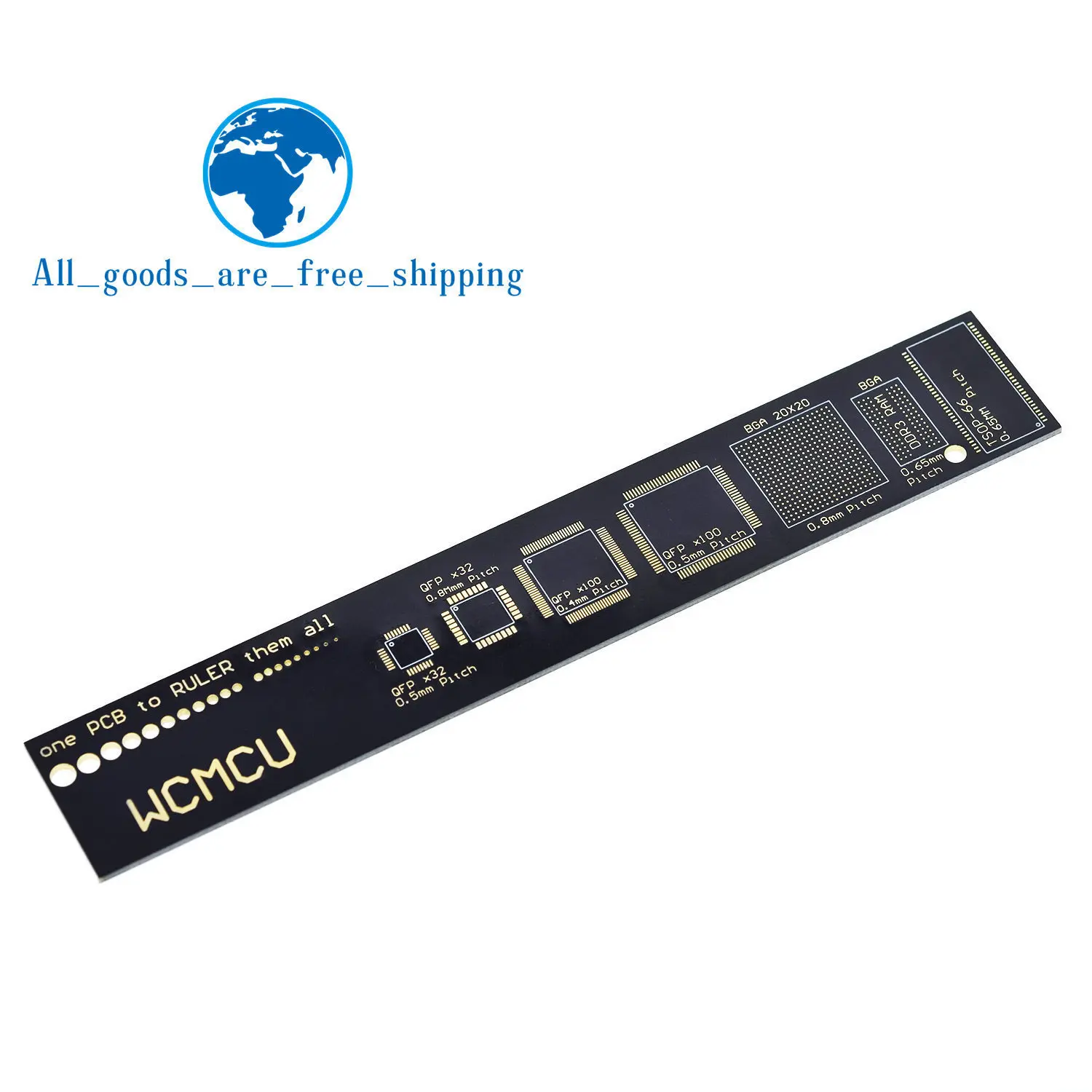 TZT PCB линейка для электронных инженеров для гиков, производителей для фанатов Arduino, PCB линейка, PCB упаковочные блоки v2-6