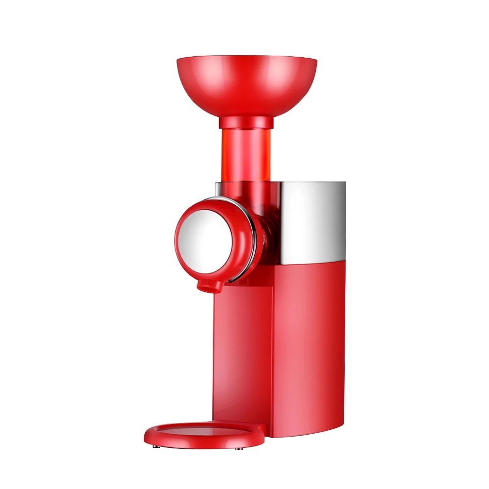 red EU JuneJour Мини DIY Электрический автоматический фруктовый десерт машины Фруктового мороженого машина для дома штепсельная вилка Европейского или американского стандарта, вилка стандарта Великобритании, штепсельная вилка австралийского стандарта - Цвет: red EU
