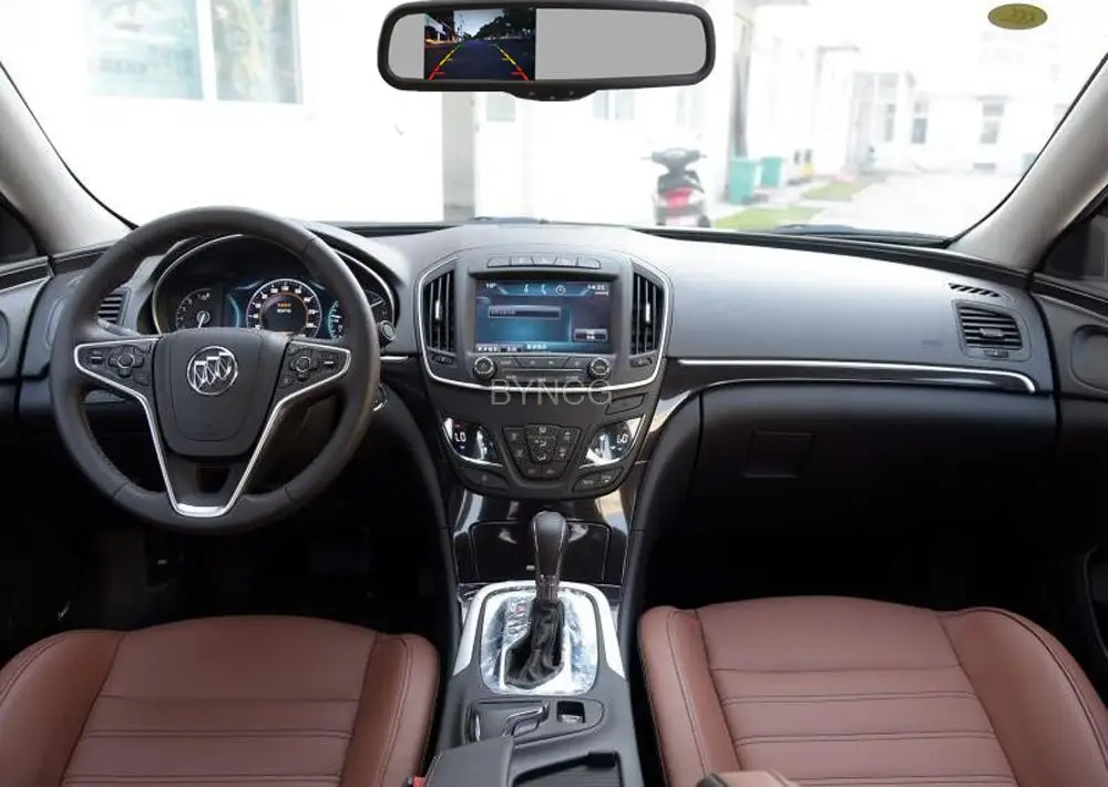 4 3 &quotTFT lcd Автомобильный кронштейн заднего вида зеркало монитор помощь при