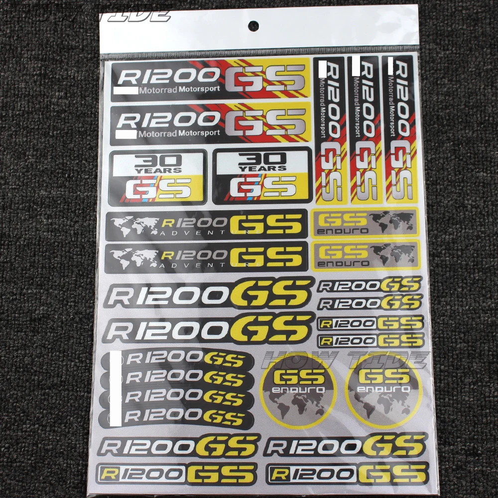 

Motorcycle Reflective Stickers Decals for Bmw R1200GS Adventure Rider ADV GS Motorcycle Fairing