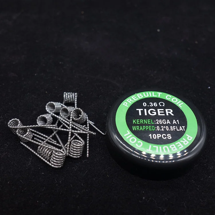 Готовая катушка alien clapton 0 5 Ом tiger fused готовая проволочная корт/лот для атомайзера