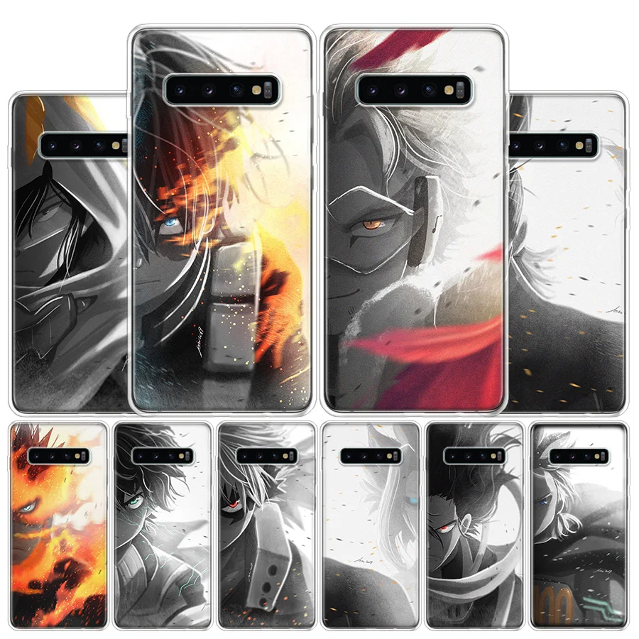 Чехол для телефона аниме Моя геройская Академия deku bakugou Boku Samsung Galaxy S10 S20 FE S21 Ultra Note