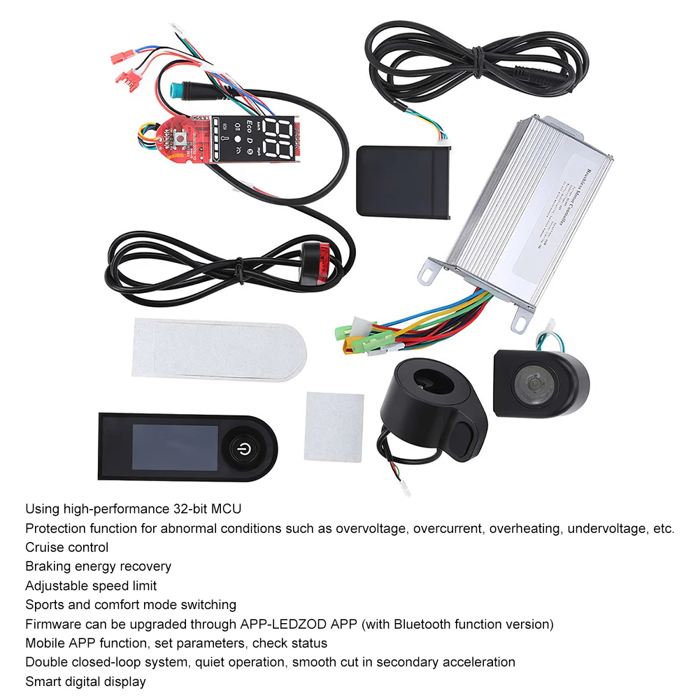 Electric Scooter Controller Board with APP Control & Digital Display Function Controller Kit For Xiaomi M365/Pro Scooter Parts