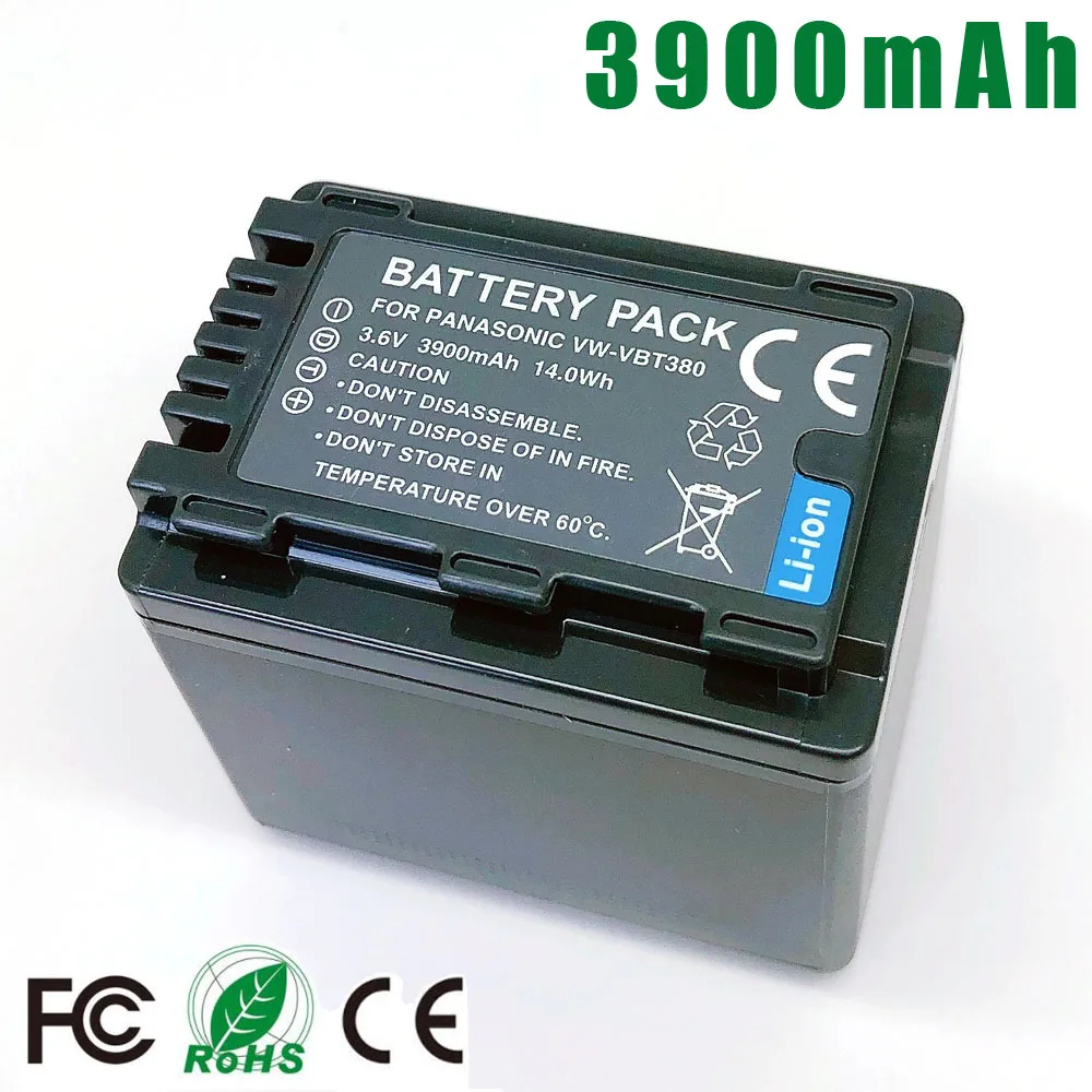 Батарея для VW VBT380 VBT190 VWVBT380 батарея Panasonic с |Цифровые аккумуляторы| |