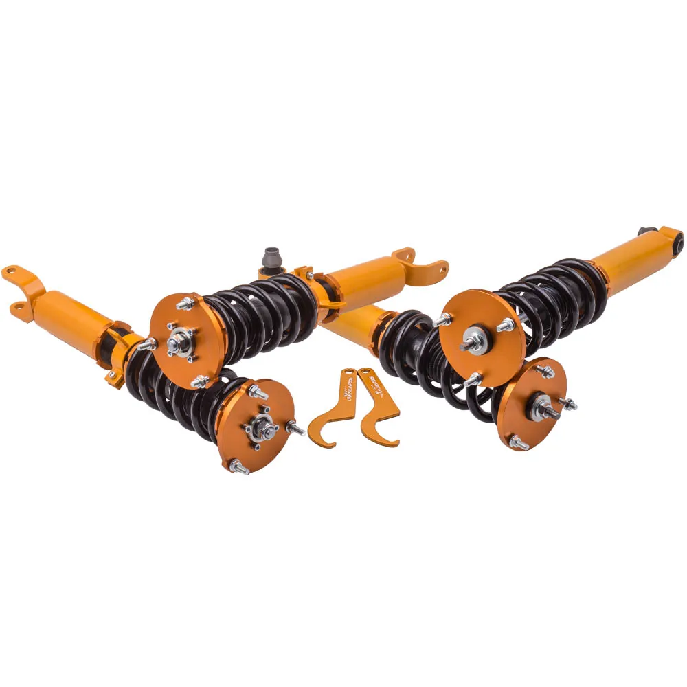 

2 Front/ Rear Coilovers Suspension Coil Spring Kit For BMW 5 Series F10 / F18 2010-2016 518 520 523 525 528 530 535 550