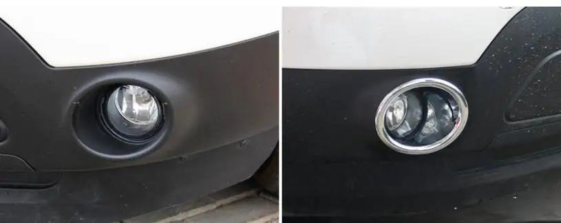 

2pcs Brand New Front Fog Light Lamp Cover Trim Chrome For Ford Explorer 2011-2015