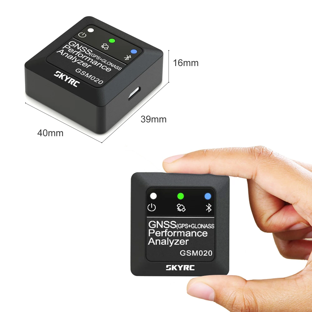 

Анализатор производительности SKYRC GSM020 GPS GNSS, измеритель скорости мощности, измерение скорости для радиоуправляемого автомобиля, самолета, в...