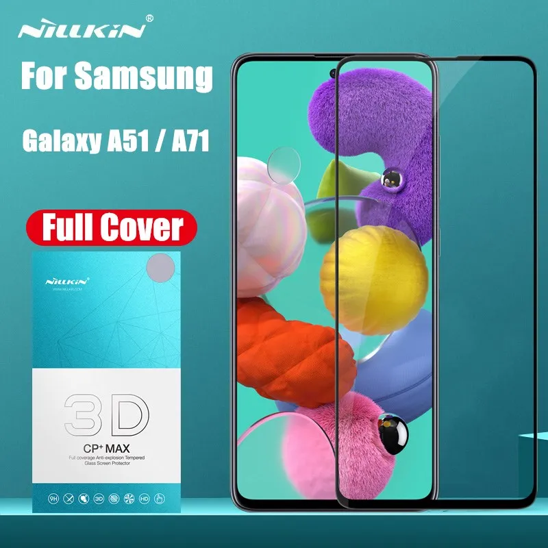 

Защитное стекло NILLKIN для Samsung Galaxy A51, A71, A71, A71, 3D, CP + MAX