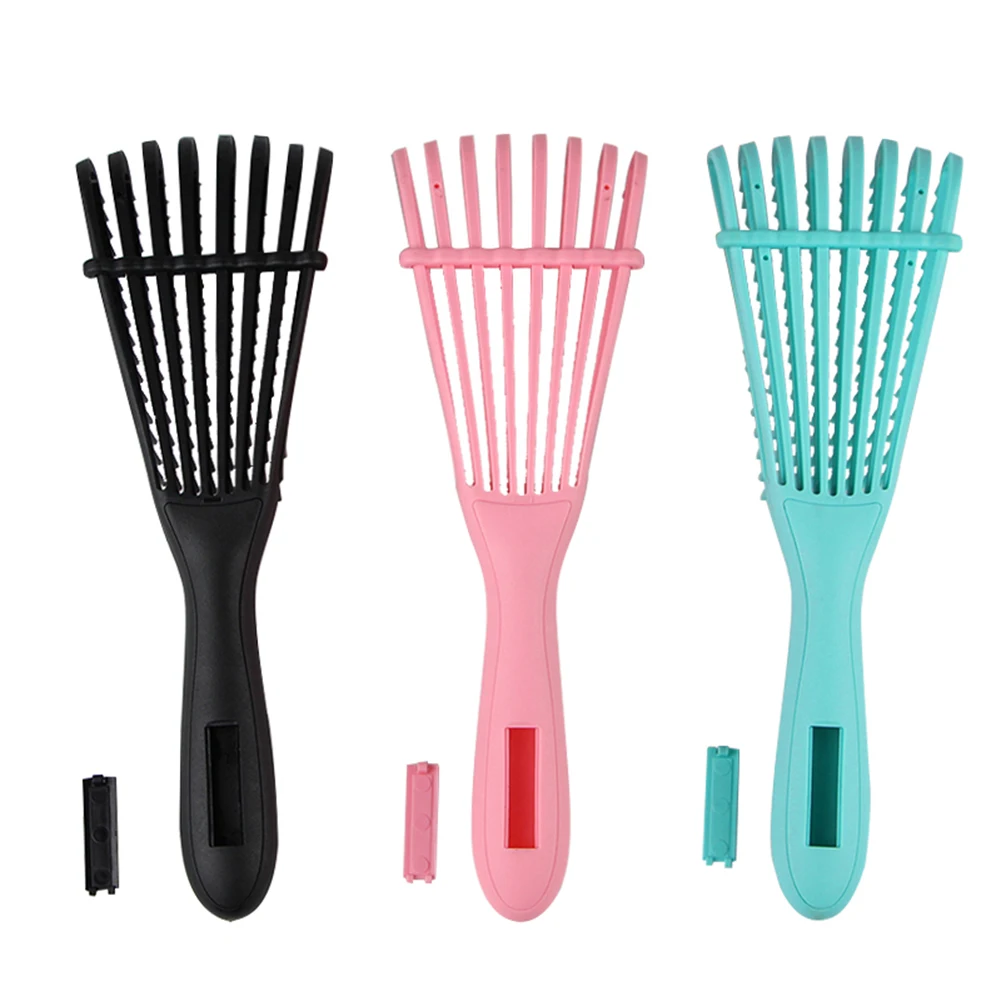 

Women Hair Scalp Massage Comb Wet Curly Hair Brush Detangle Hairbrush DIY Salon Hairdressing Styling Tools