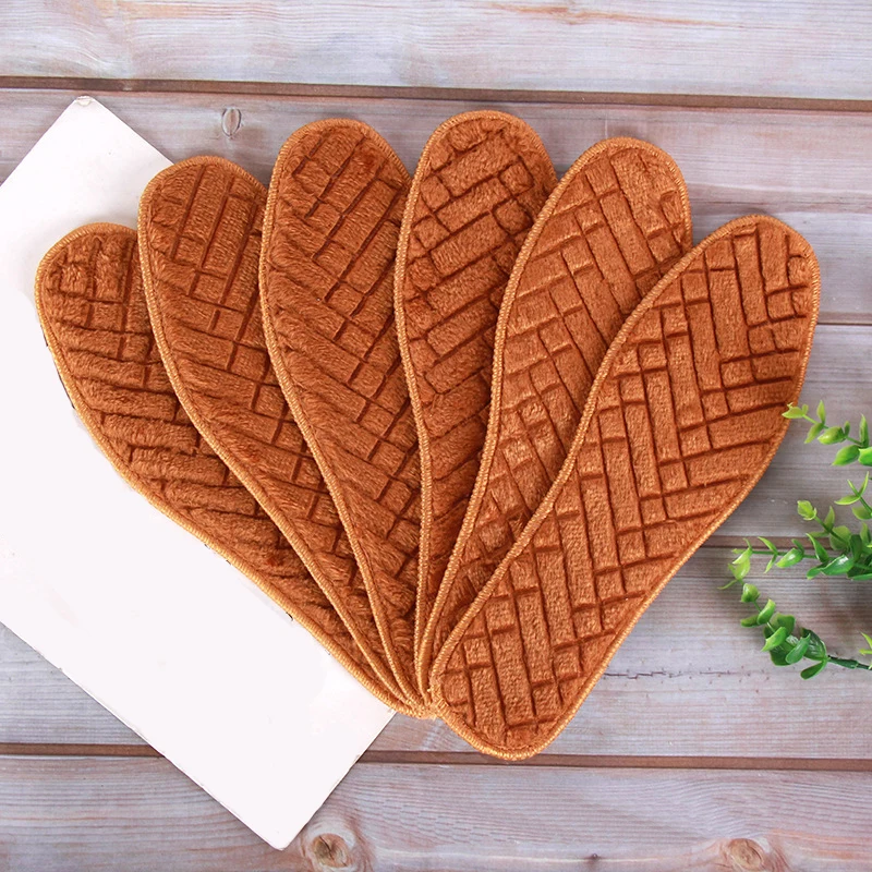 Теплые стельки из альпаки с подогревом утепленные мягкие дышащие зимние