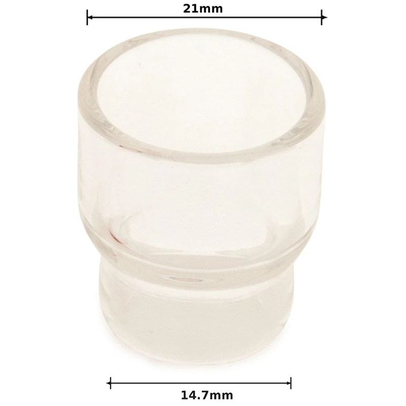 Pyrex-Kit de vaso de soldadura Tig para antorchas Tig, y Wp-17 Wp-9, lentes de Gas de 1,6 Mm y 2,4 Mm, vaso de tamaño #12 con filtros de acero inoxidable