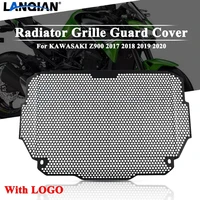 for kawasaki z900 motorcycle aluminum radiator grille guard cover protector z 900 2017 2018 2019 2020 z900 logo accessories