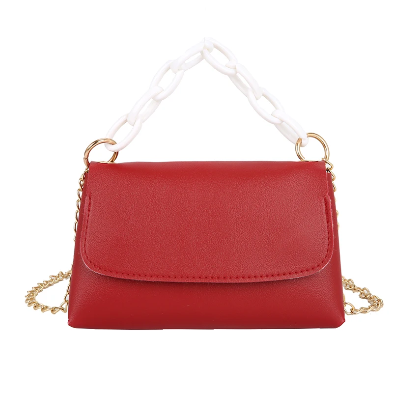 

Chrysanthemum Embroidery Women Shoulder Bag PU Handbag Chain Casual Tote Outdoor Zipper Messenger Bags sac bandoulire femme