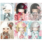 Полная выкладка 5D DIY алмазная живопись вышивка стразами девушка вышивки крестом Наборы мультфильм картина Стразы Декор для дома подарок