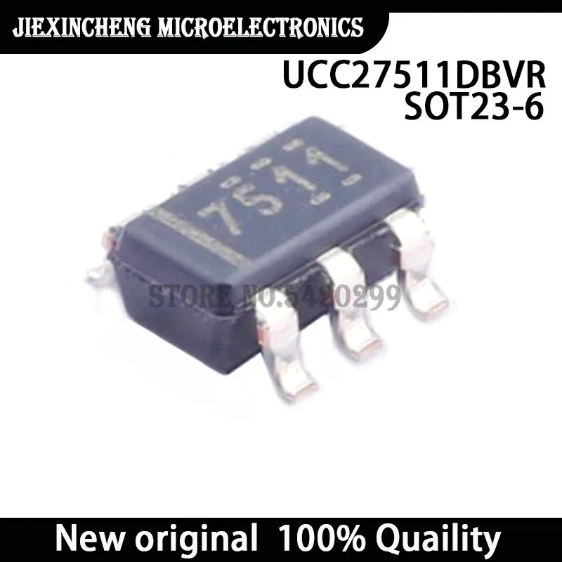 

20PCS UCC27511DBVR 7511 UCC27511 UCC27511DBV SOT23-6 New original