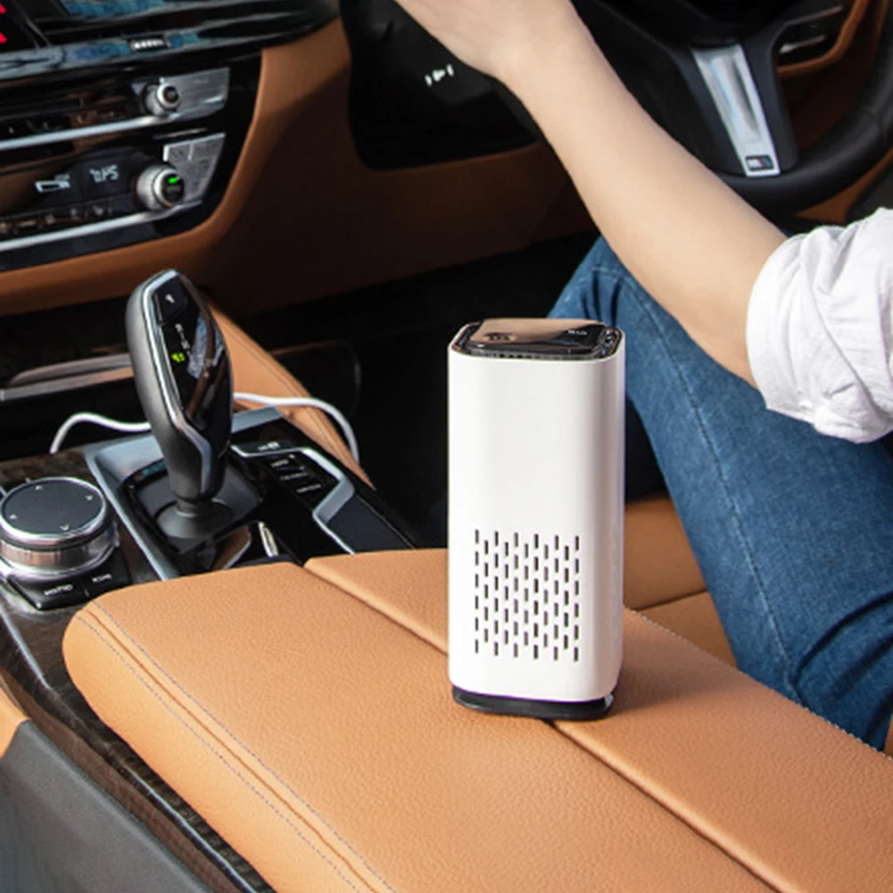 

Low Noise Air Purifier Portable Triple Purification Air Cleaner Fresh Ozone Home Bedroom Car Smoke Formaldehyde Remover