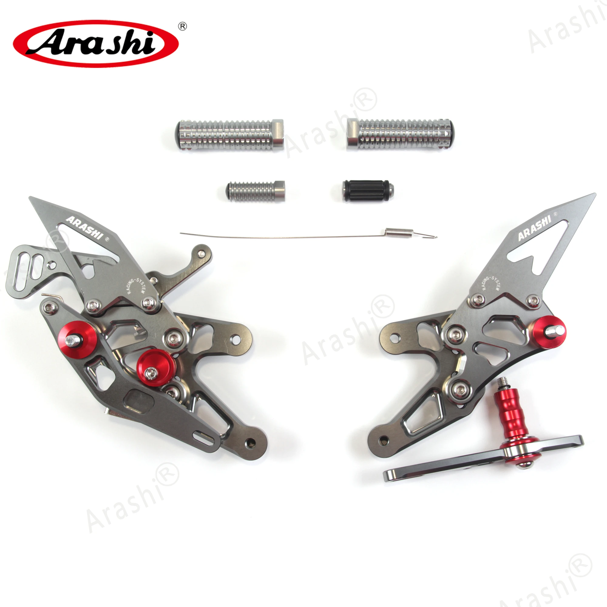 Араши для BMW S1000RR 15 18 CNC регулируемые Подножки ног Rider Rearset подставка S 1000 RR 2015 2016 2017