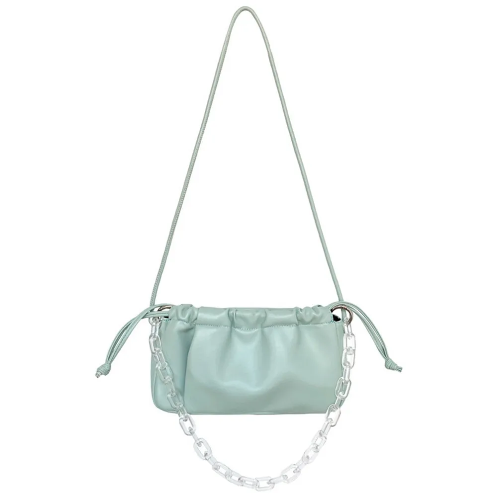 Новинка 2020 летняя женская сумка модная подходящая мессенджер плиссированная с