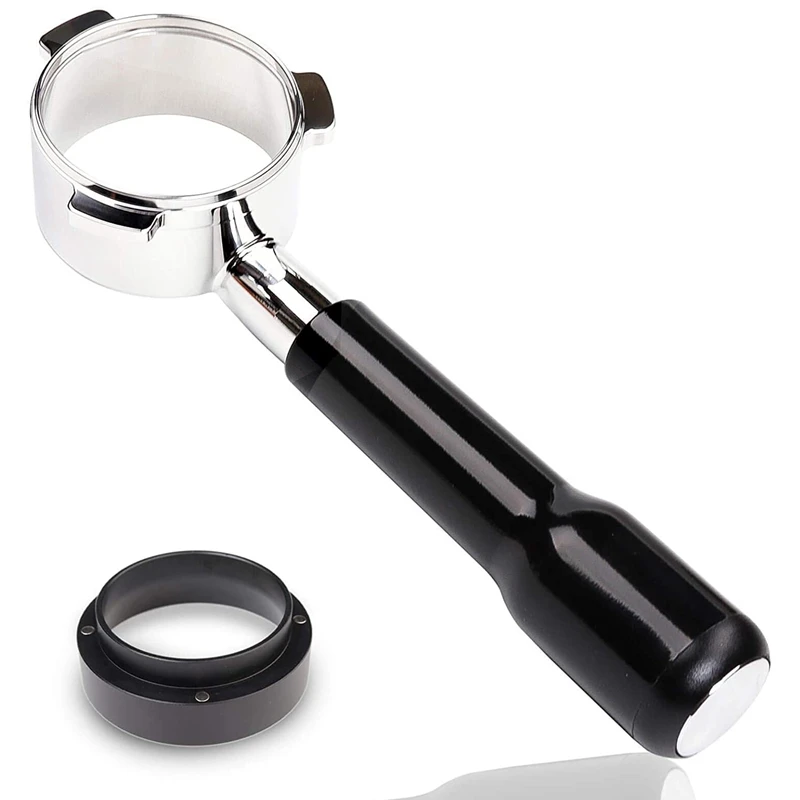 

54mm Bottomless Portafilter for Breville Barista Express and More Breville Espresso Machine(Coffee Dosing Ring Included)