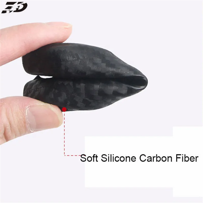 Умный силиконовый чехол для ключей из углеродного волокна BMW X5 X6 F15 1 2 5 7 Series 218i X1 F48