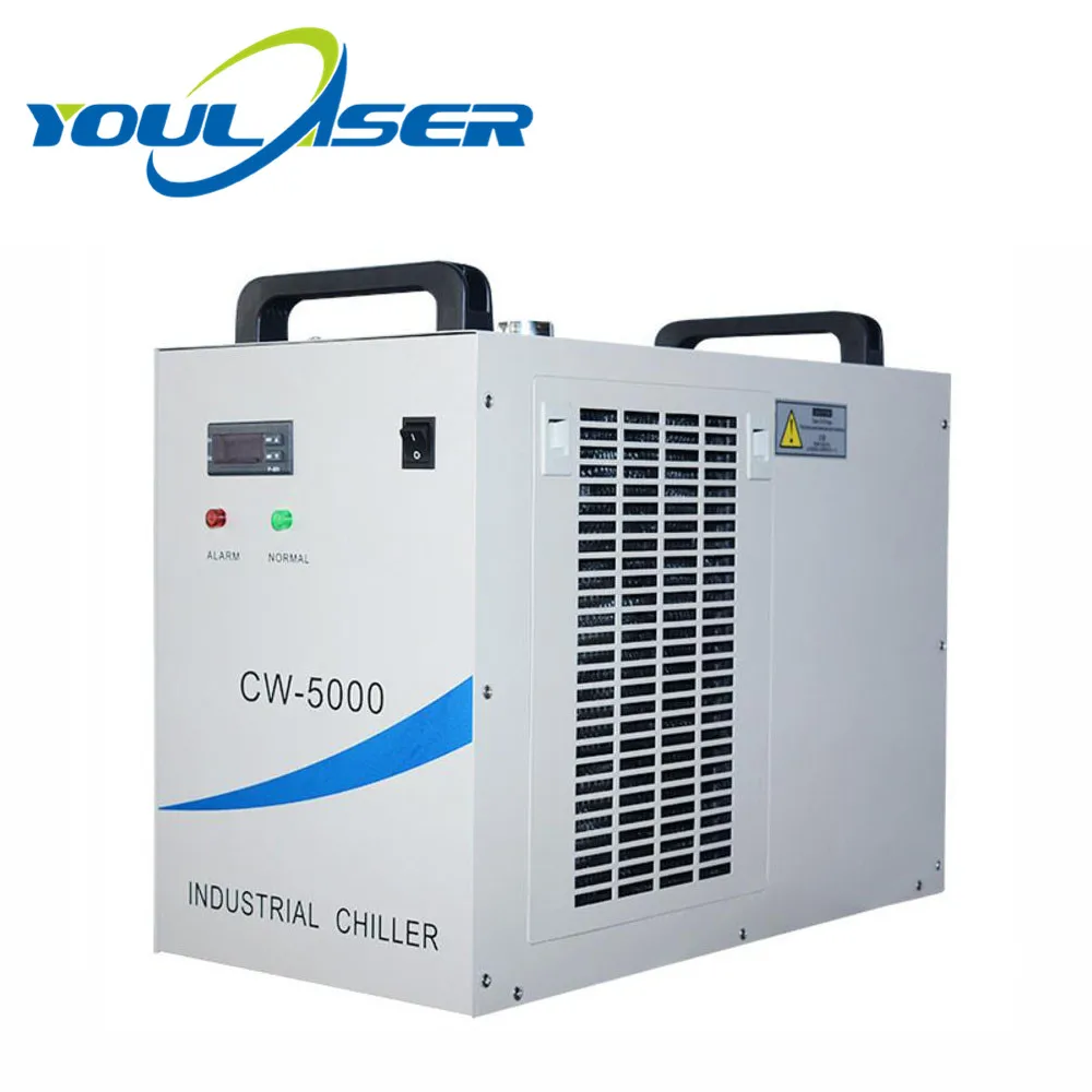 Промышленный охладитель с лазерным охлаждением CW 5000AG для 80 Вт 100 CO2 лазерной