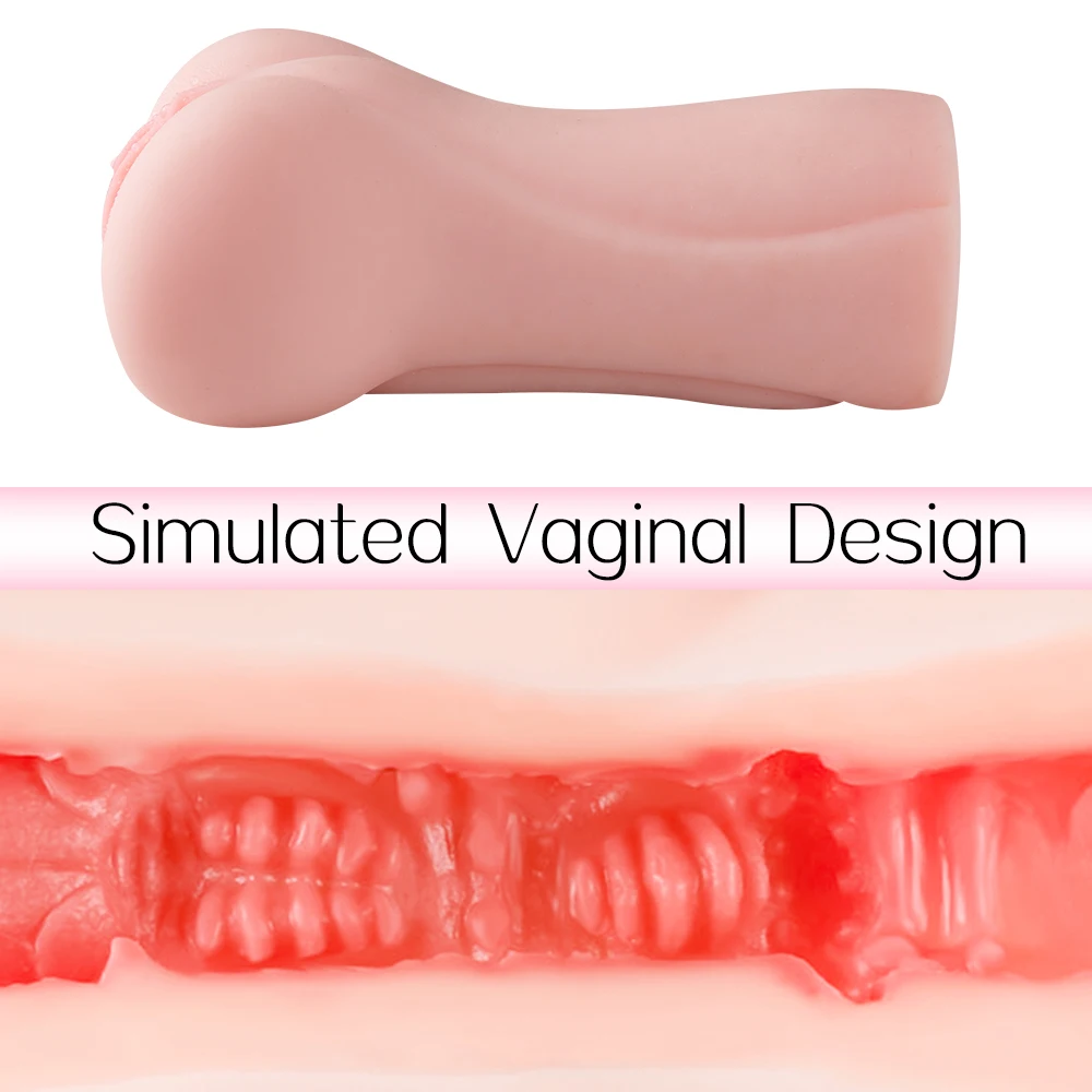 Мужской мастурбатор силиконовая карманная киска секс шоп имитация влагалища