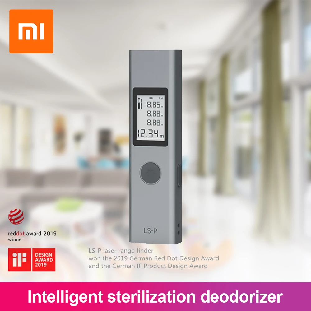 Оригинальный Xiaomi Smart Home Duka LS P перезаряжаемые интеллигентая (ый) цифровой лазерный