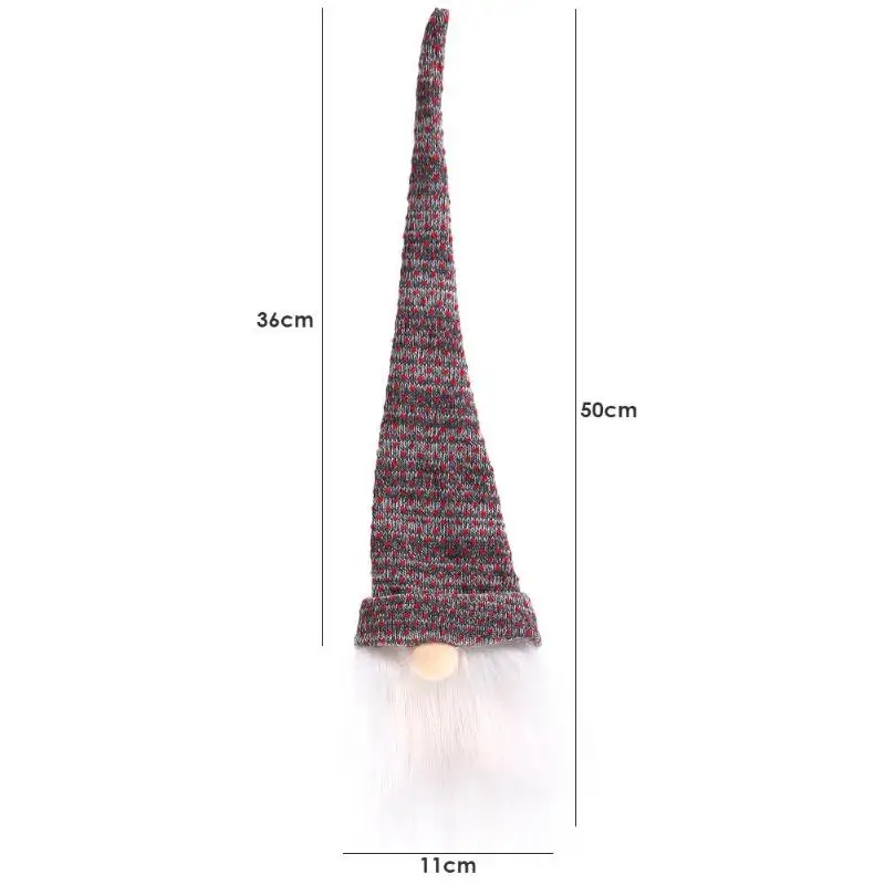 Faceless Old Man Doll Wine Bottle Cover Christmas Decor Beard Hat Favor Bag for Champagne Holders Xmas Home Party Table Decors