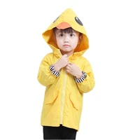 springautumn jacket for boys yellow duck coat baby boys jacket kids infant boys outerwear coat children clothes