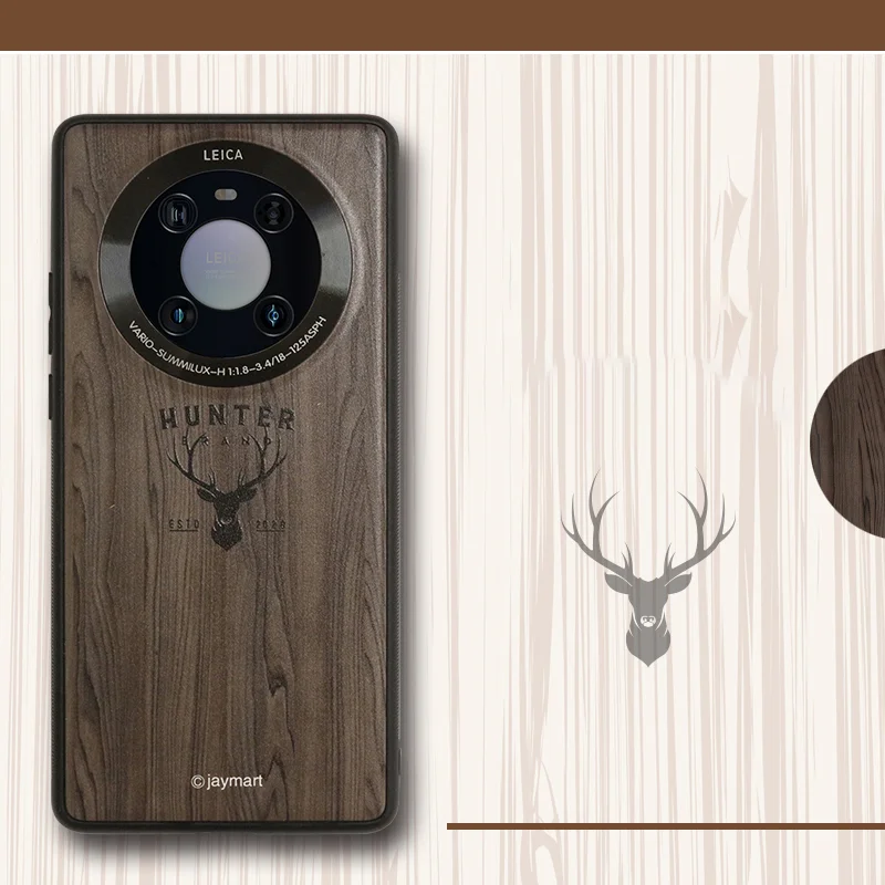 

Wooden Classic Case For Mate 30 40 P40 Pro Business Cover