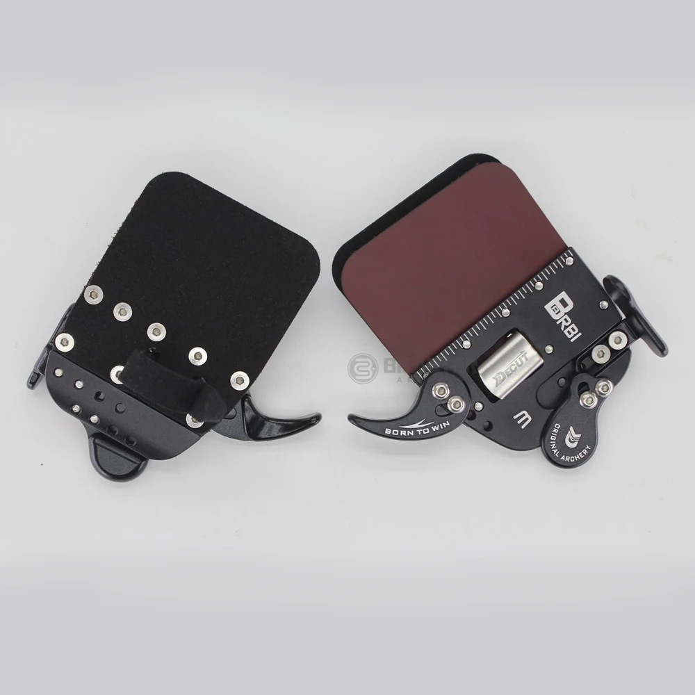 Защитная накладка для пальца Decut Barebow из натуральной кожи правой руки S/M/L | Спорт и