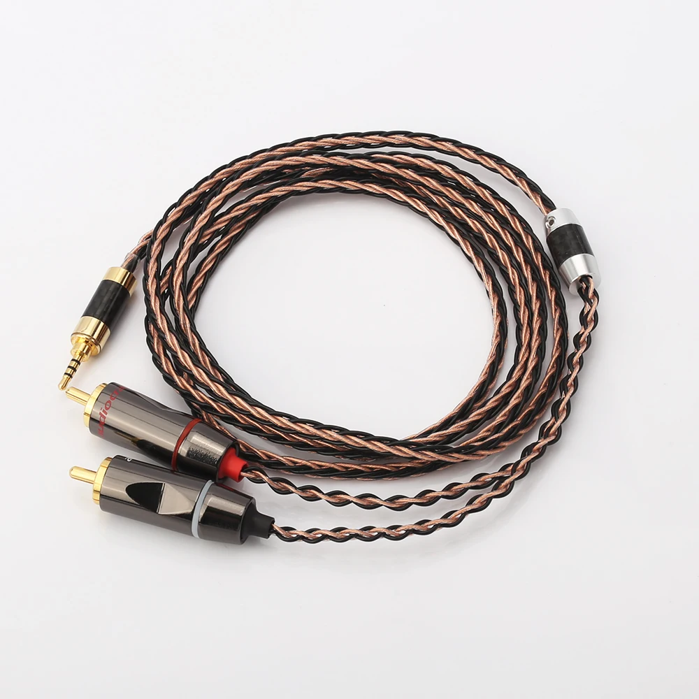 Audiocrast Hifi 2 5 мм TRRS сбалансированный до RCA Штекерный кабель для Astell &amp Kern AK100II AK120II AK240