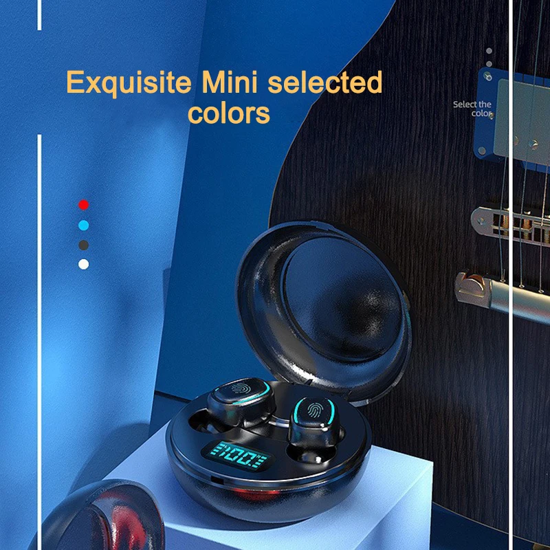Беспроводные Bluetooth-наушники 5.0 NFC TWS HIFI стерео Батарея цифровой дисплей Сенсорная