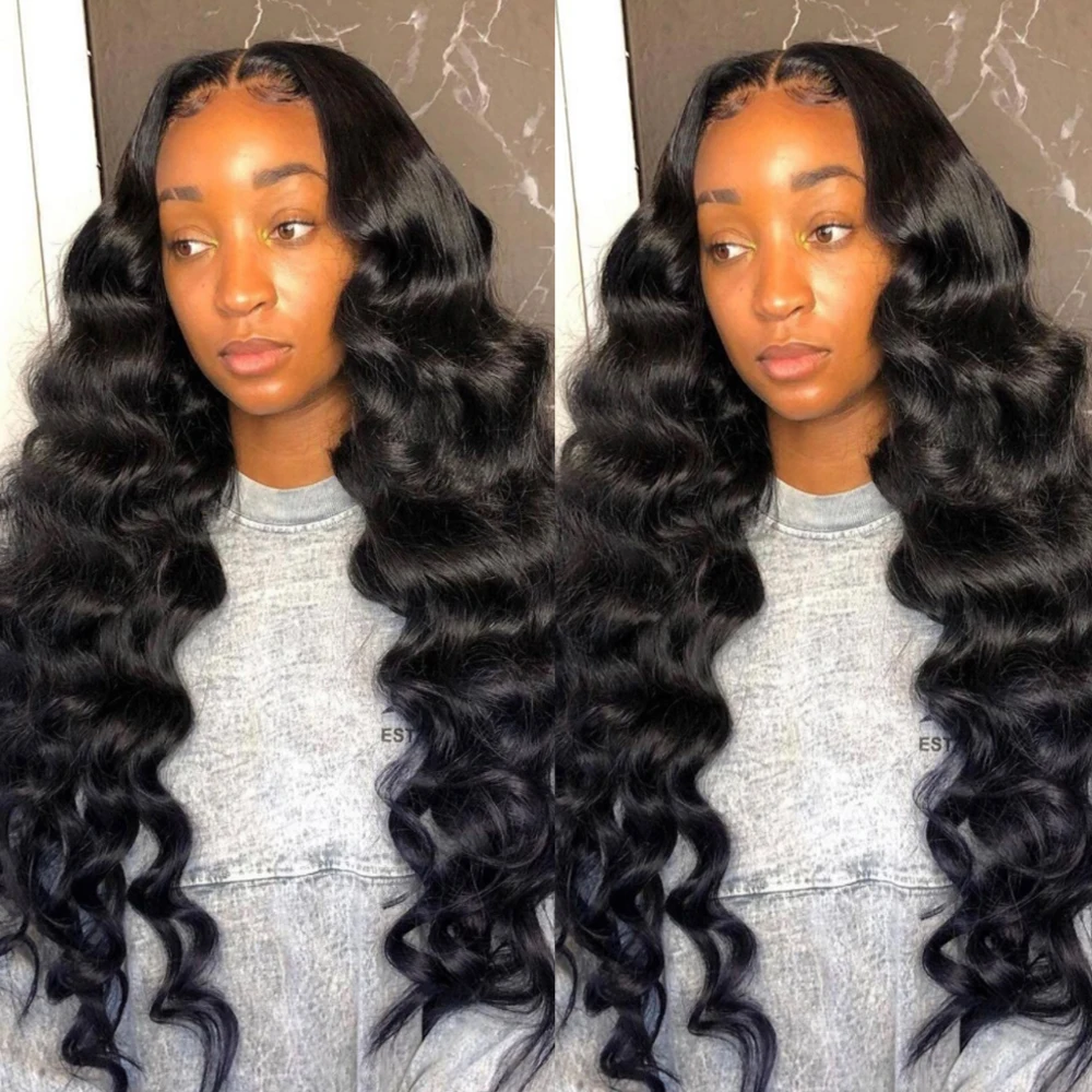 прозрачные кружевные парики 13x4 Синтетические волосы на кружеве из натуральных