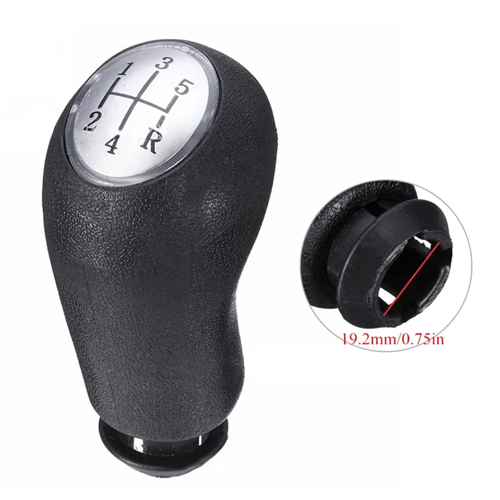 5 Speed Car Manual Gear Shift Knob Gearshift Shifter for Renault Clio III 2005-2009 Megane II 2002-2009 Scenic 2003-2006 | Автомобили и