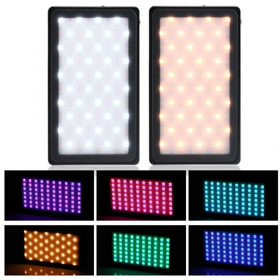 Светильник для селфи VBESTLIFE RGB светодиодный светильник фотосъемки 2500 8500k 9 световых