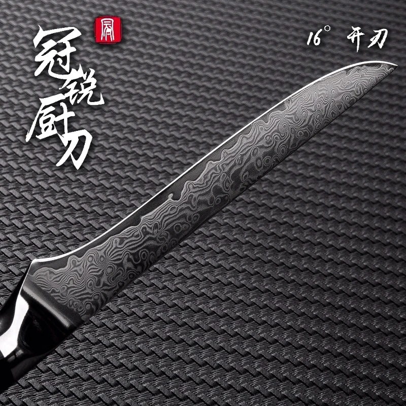 Нож для мяса GRANDSHARP vg10 из дамасской стали 5 дюйма|Кухонные ножи| |