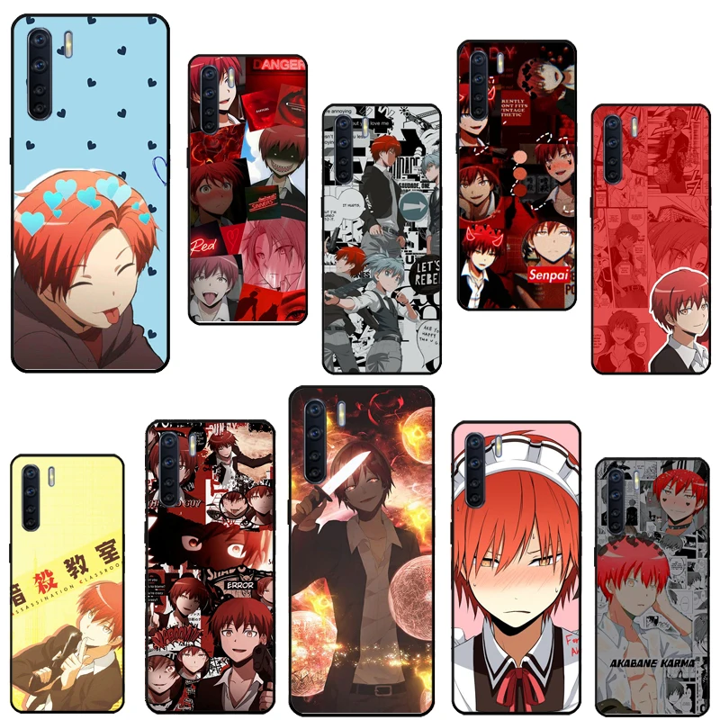 Чехол для OPPO Reno 2Z 2F 5 Lite A5 A9 A53 2020 A53S A1K A15 A52 A72 A83 A54 A74 A94 с Кармой акабаном - купить по