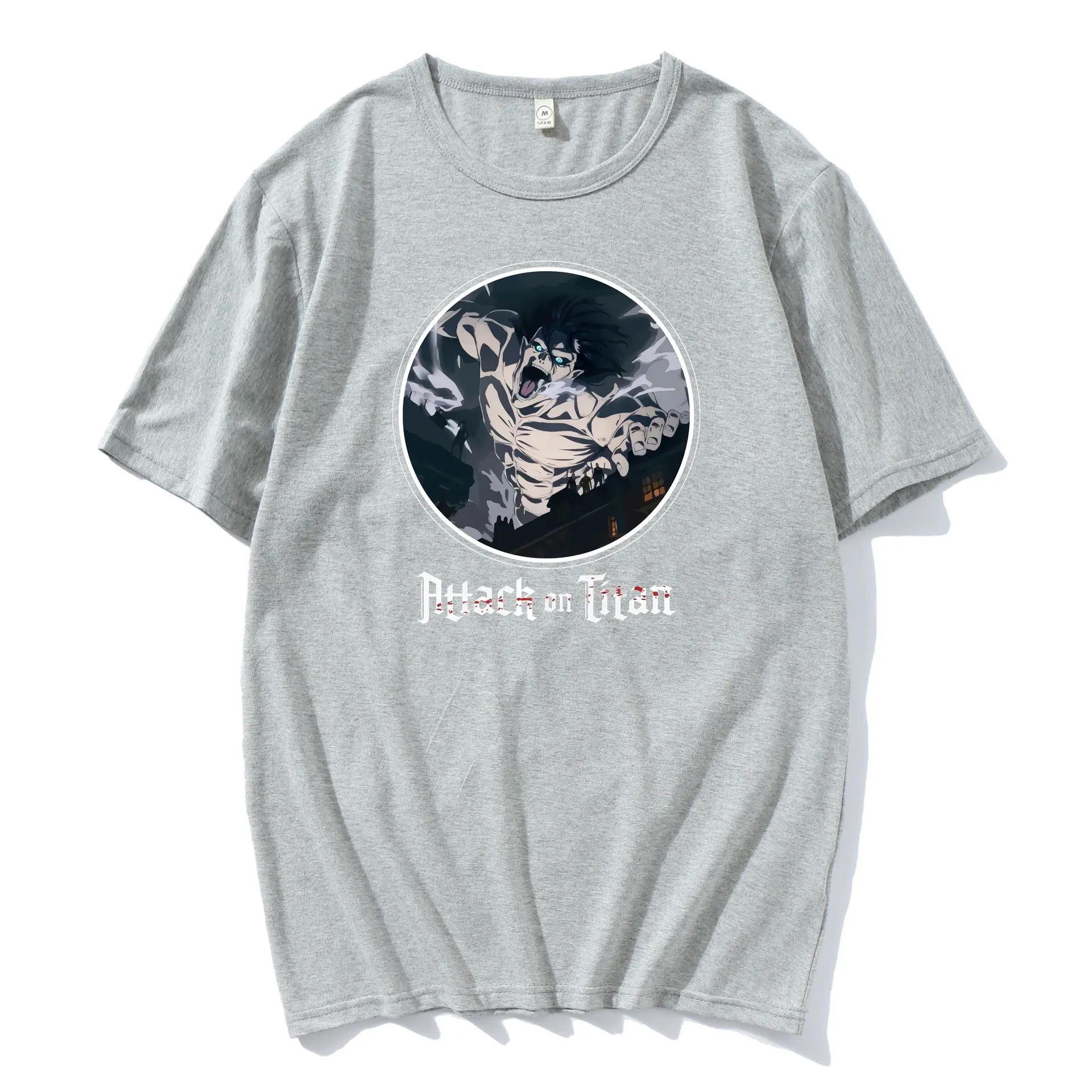 

Summer Attack on Titan Teenager Girls/Boys Funny T-shirt HarajukuT Shirt Hip Hop Tee Shirt Casual O Neck Tshirt for Women/Men