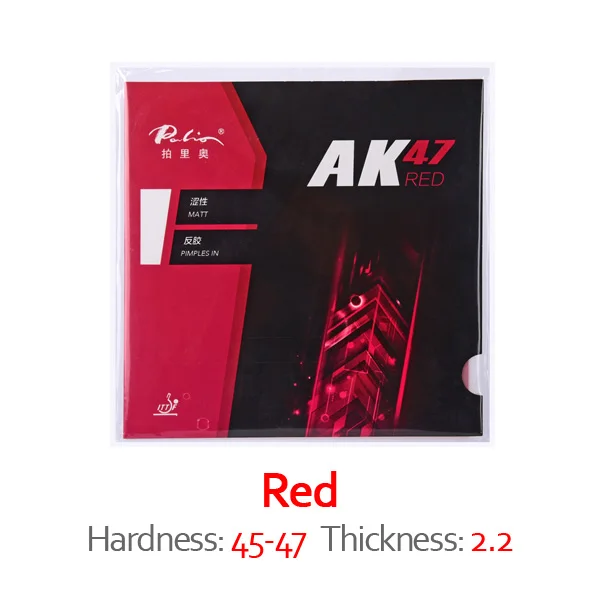 AK47 HS - Red PALIO AK47 красный/AK47 синий(AK-47, AK 47) резиновый для настольного тенниса с губкой для пинг-понга Tenis De Mesa - Цвет: AK47 HS - Red
