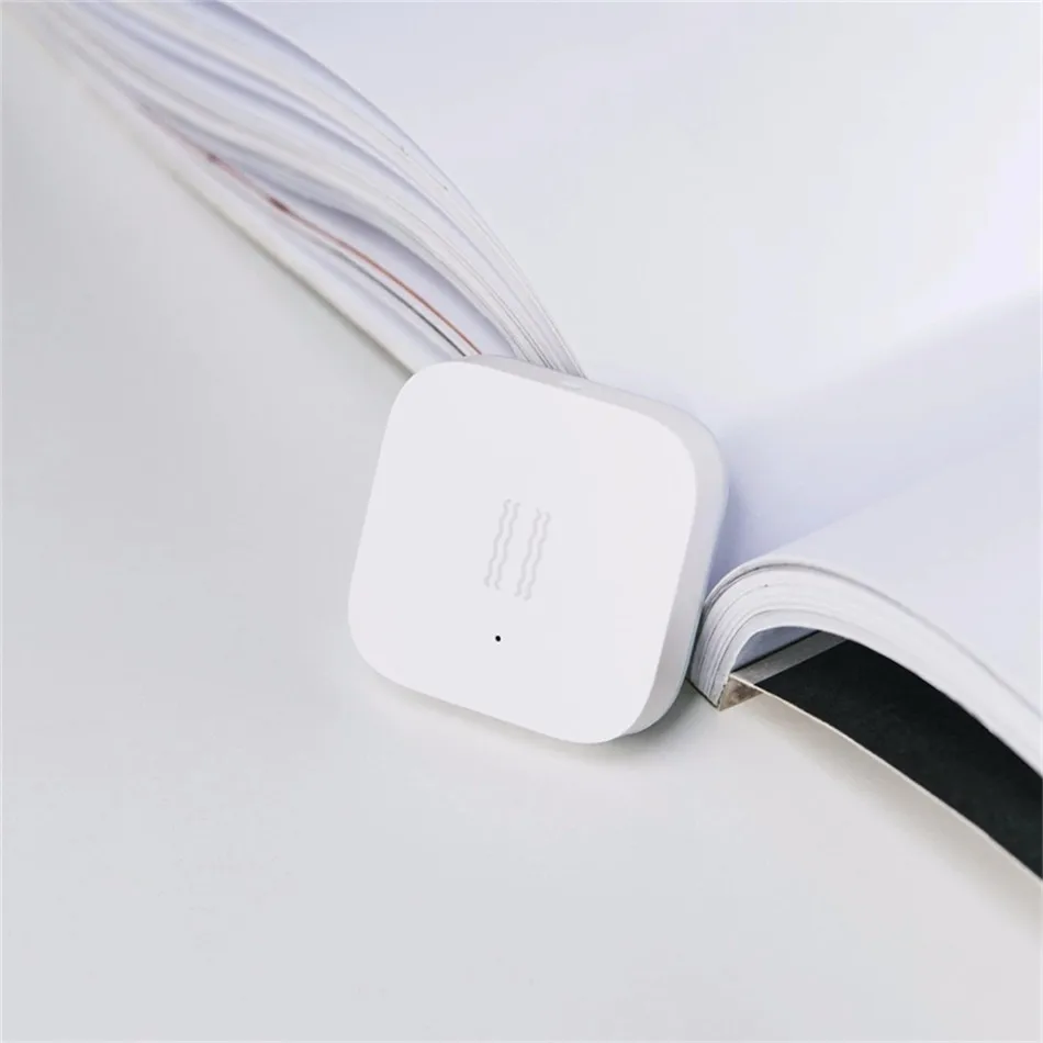 Умный датчик движения Aqara Zigbee виброобнаружения удара работает с приложением Mi