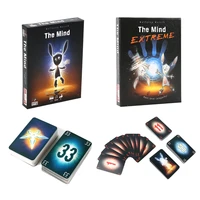 high quality new the mind card game wtih expansion party puzzle board game for family experience interactive game table games