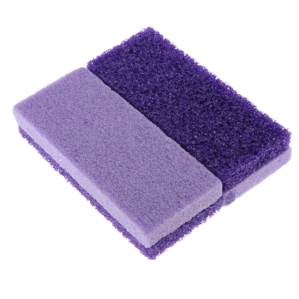 

2 шт. натуральный удалитель ножных мозолей отшелушивающая Мочалка для сухой