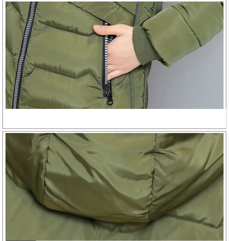 7XL размера плюс зимняя куртка с капюшоном Женская хлопковая теплая длинная парка с длинным рукавом большого размера Женская верхняя одежда