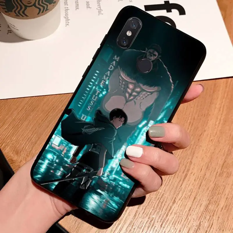 

Attack on Titan anime Phone Case For Xiaomi Redmi 7 8 9t a3 9se k20 mi8 max3 lite 9 note 9s 10 pro