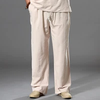 male plus size loose pants men pants summer mens cotton big sizes wide leg linen pant oversized jogger trousers large size 9xl