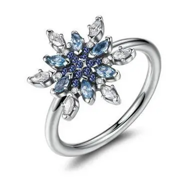 11 925 Sterling Silver Headband Ring Two Hearts and Valentine's Day Love Jewelry Ring - Main Stone Color: 11